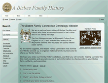 Tablet Screenshot of bisbeefamily.com